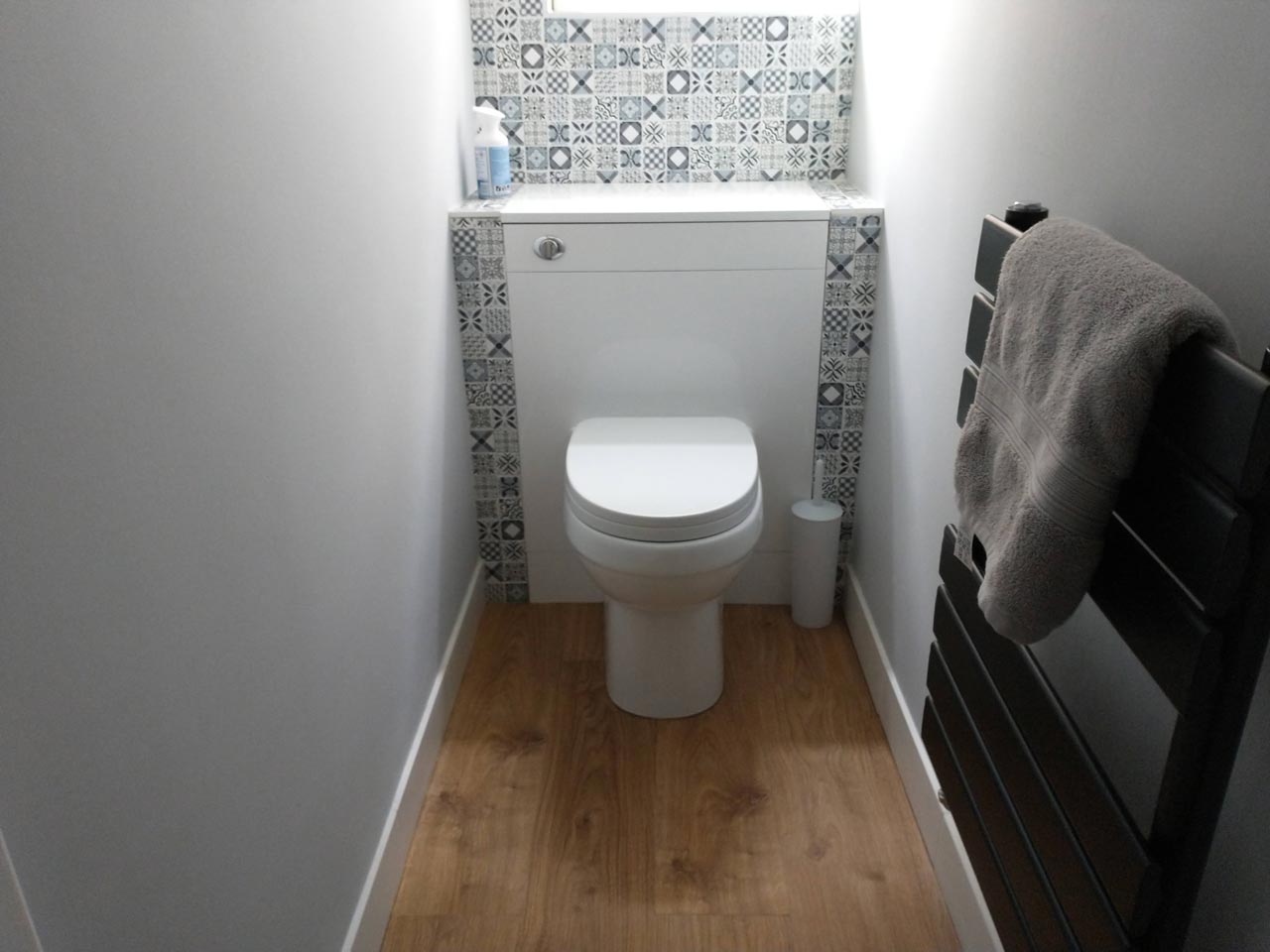 New Toilet Ground Floor Flat in Highcliffe - After - Emerald Builders Ltd Bournemouth Poole Christchurch Dorset