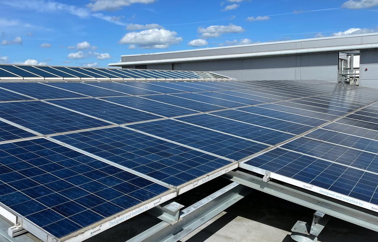 Solar Panel Repairs to Commercial Property in Oxford Business Park